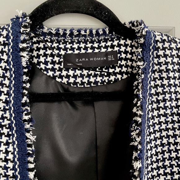 Zara Jackets & Coats Zara Tweed Jacket Poshmark